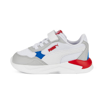 Sneakers primi passi bianche e grigie da bambino Puma X-Ray Speed Lite AC Inf, Brand, SKU s333500081, Immagine 0